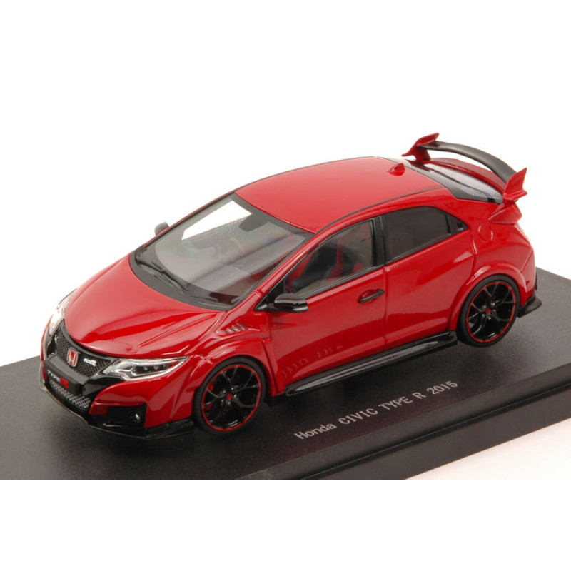 1:43 Ebbro Honda Civic Type R 2015 Milano Rosso