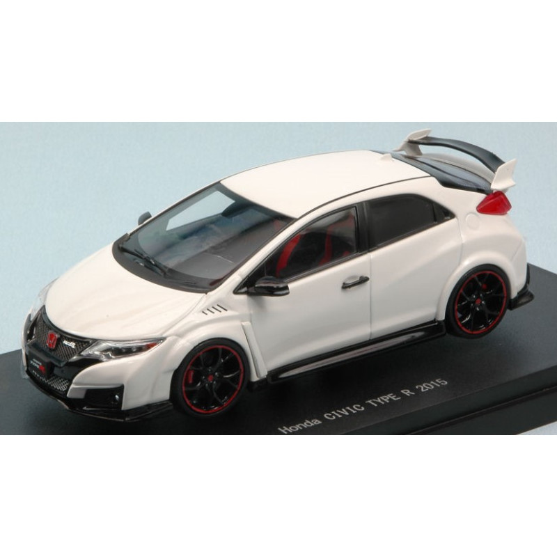 1:43 Ebbro Honda Civic Type R 2015 Bianco