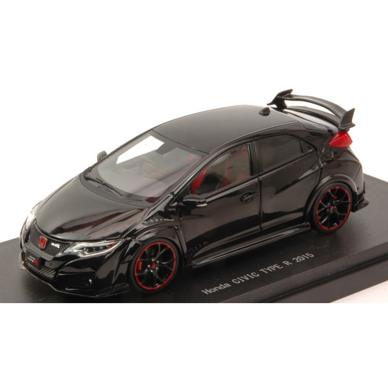 1:43 Ebbro Honda Civic Type R 2015 Crystal Nero Pearl