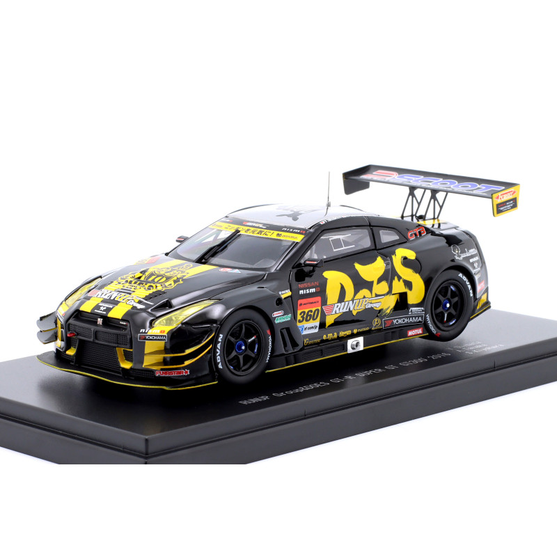 1:43 Ebbro Nissan Gt r N360 Super GT300 2016 Y.shibata a.tanaka s.kiyohara