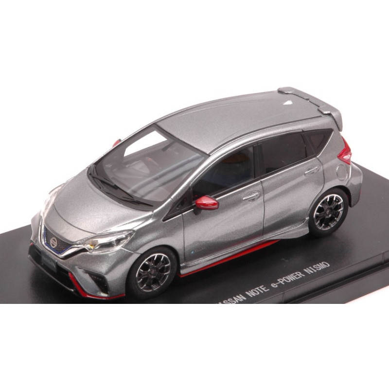 1:43 Ebbro Nissan Note E power Nismo 2017 Argentogun