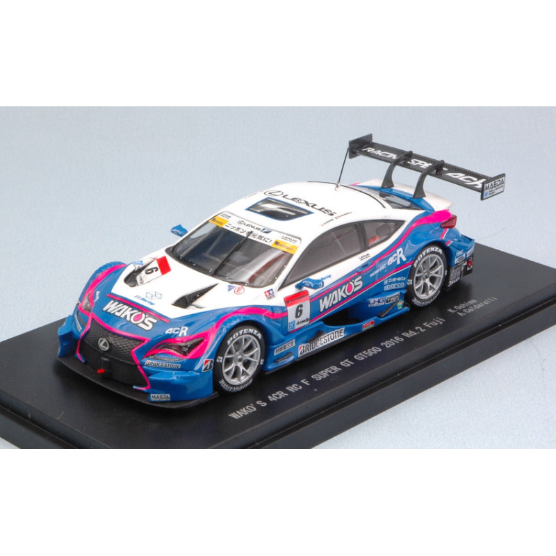 1:43 Ebbro Lexus RC F N6 5th Fuji Super GT 500 2016 K.oshima a.caldarelli