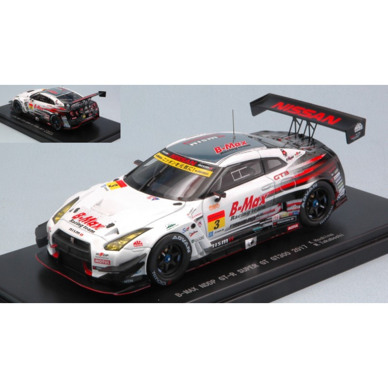 1:43 Ebbro Nissan Gt r N3 6th Fuji Super GT300 2017 K.hoshino b.takaboshi