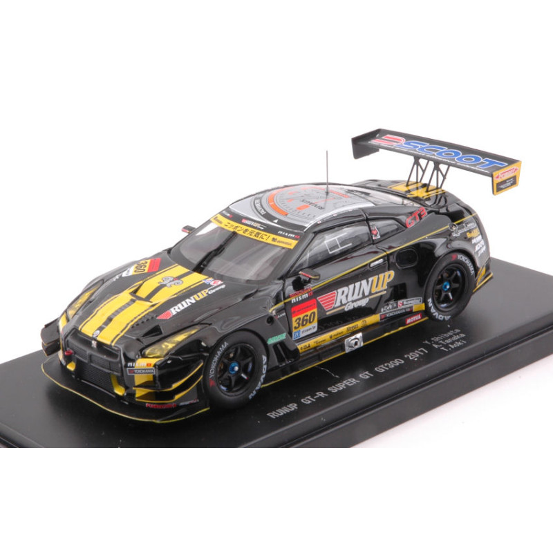 1:43 Ebbro Nissan Gt r N360 Super GT300 2017 Y.shibata a.tanaka t.aoki