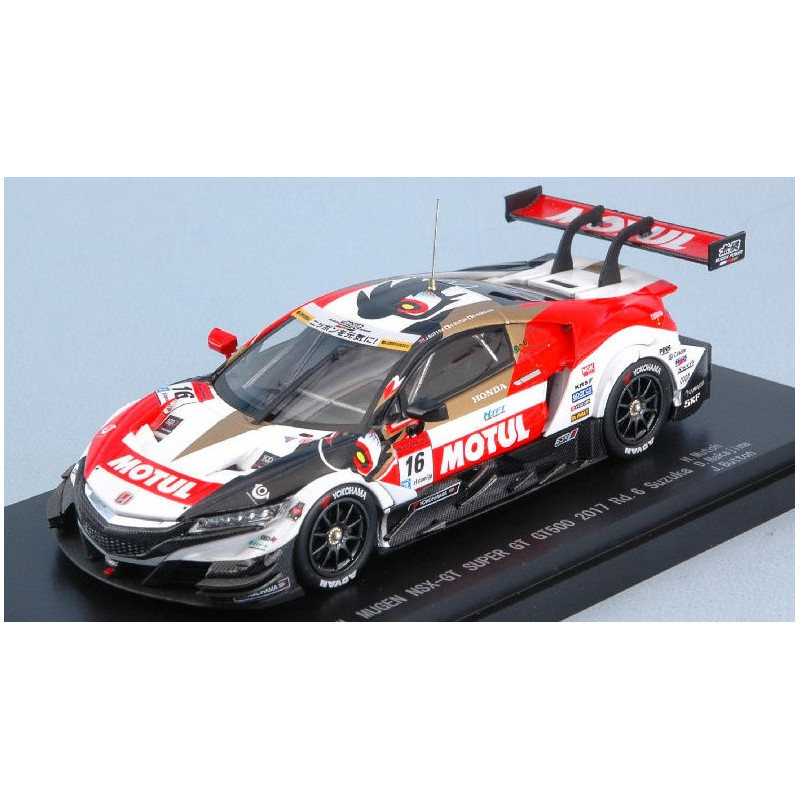 1:43 Ebbro Honda Nsx gt N16 12th Suzuka S.GT500 2017 Mutoh nakajima j.button