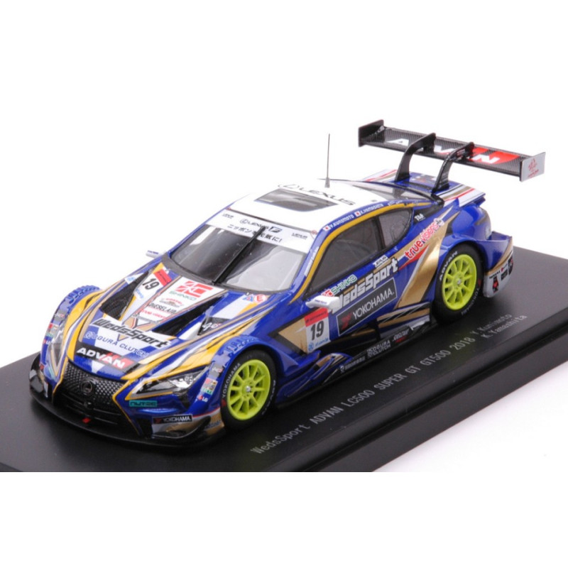 1:43 Ebbro Wedssport Advan LC500 N19 Super GT500 2018 Y.kunimoto k.yamashita