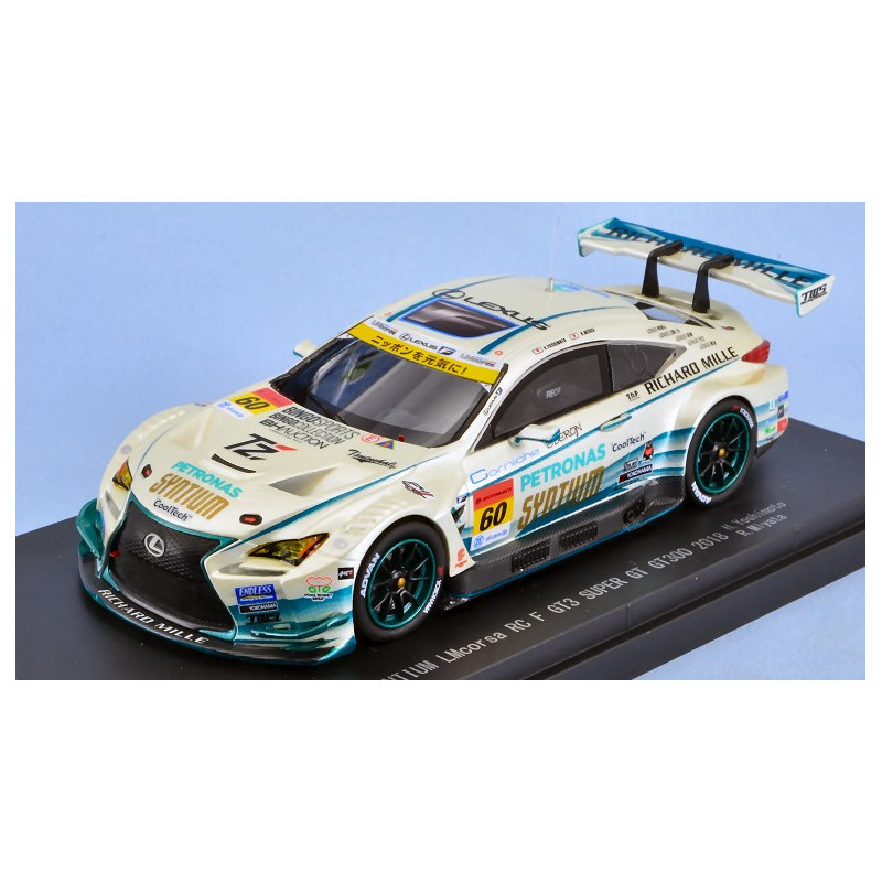 1:43 Ebbro Lexus RC F GT3 N60 3rd Thailand Super GT300 2018 Yoshimoto miyata