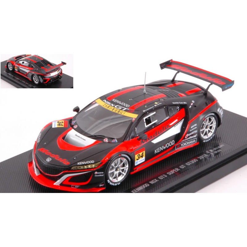 1:43 Ebbro Honda NSX GT3 N34 Super GT300 2018 R.michigami h.otsu