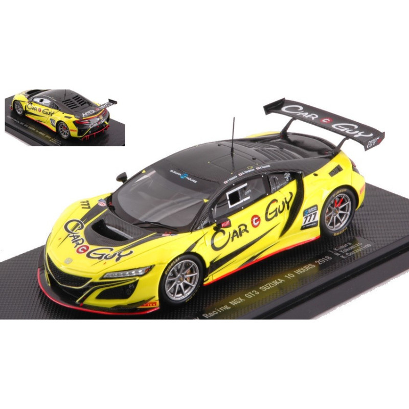 1:43 Ebbro Honda NSX GT3 N777 10 H Suzuka 2018 Kimura yokomizo cozzolino