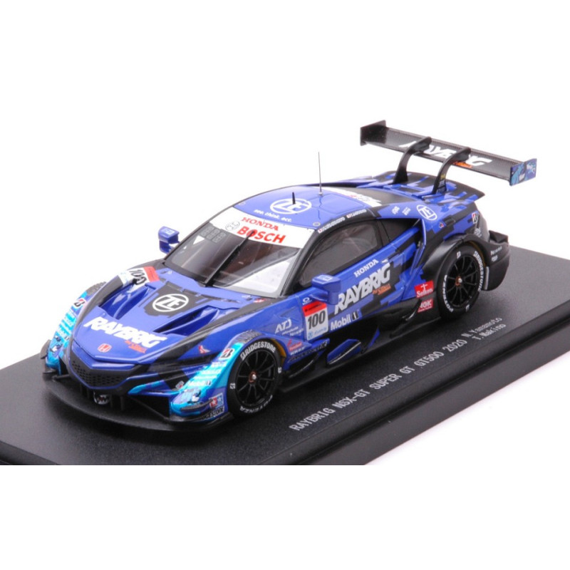 1:43 Ebbro Raybrig Nsx gt N100 Super GT500 2020 Nyamamoto t.makino