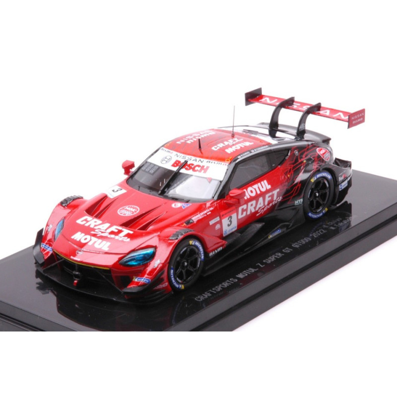 1:43 Ebbro Craftsports Motul Z N3 Super GT500 2022 K.chiyo m.takaboshi