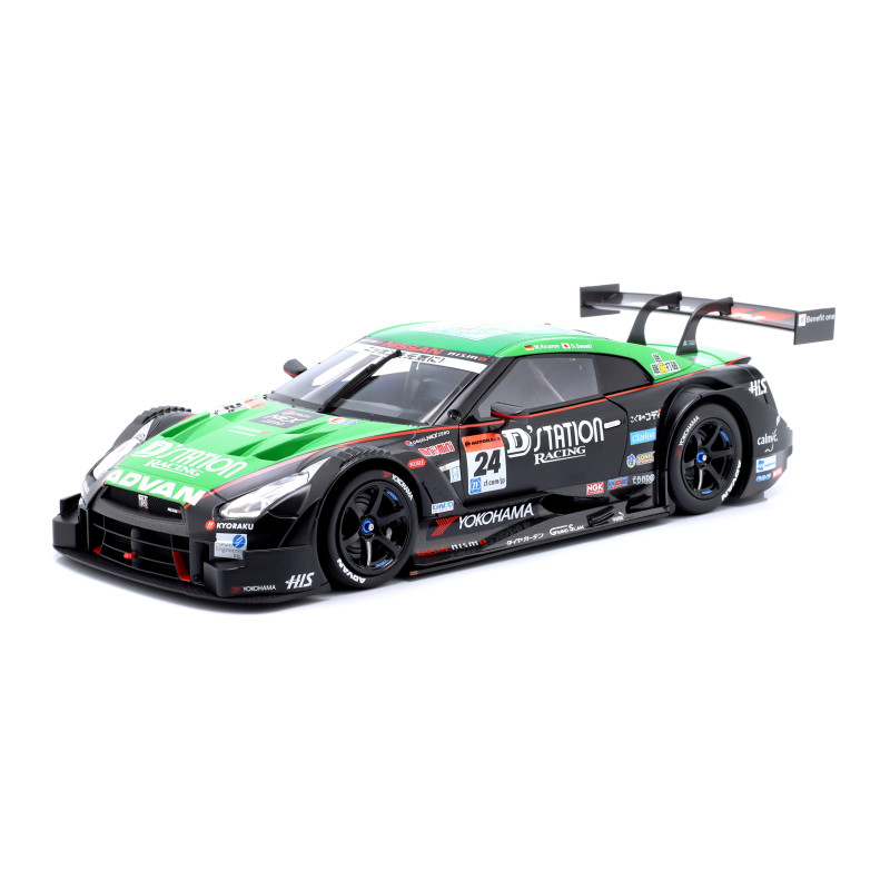 1:18 Ebbro Nissan Gt r N24 10th Super GT500 2014 M.krumm d.sasaki