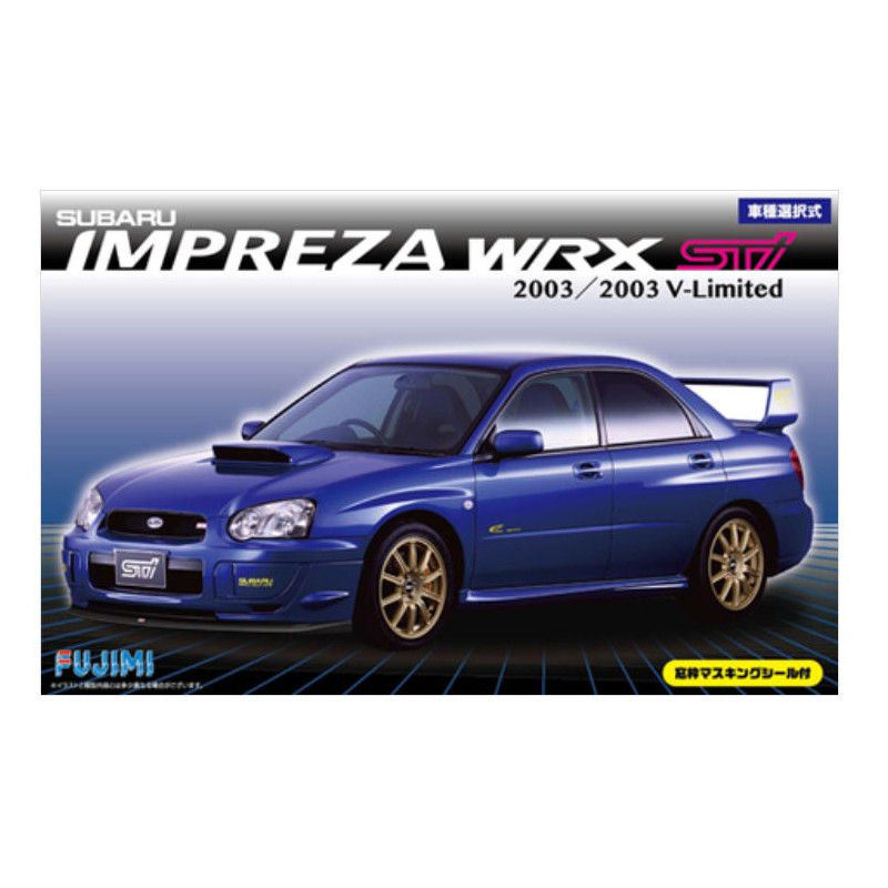 1:24 Fujimi Subaru Impreza WRX STi 2003 KIT