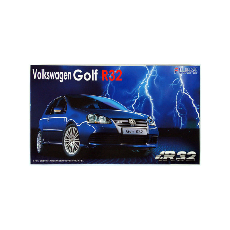 1:24 Fujimi VW Golf R32 Blu KIT