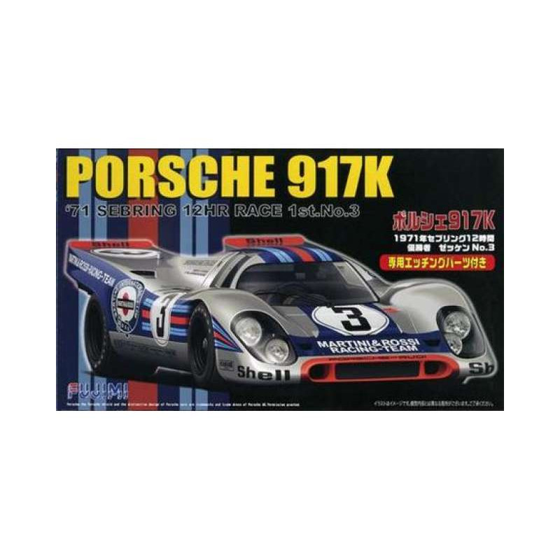 1:24 Fujimi Porsche 917K N3 12H Sebring 1971 KIT