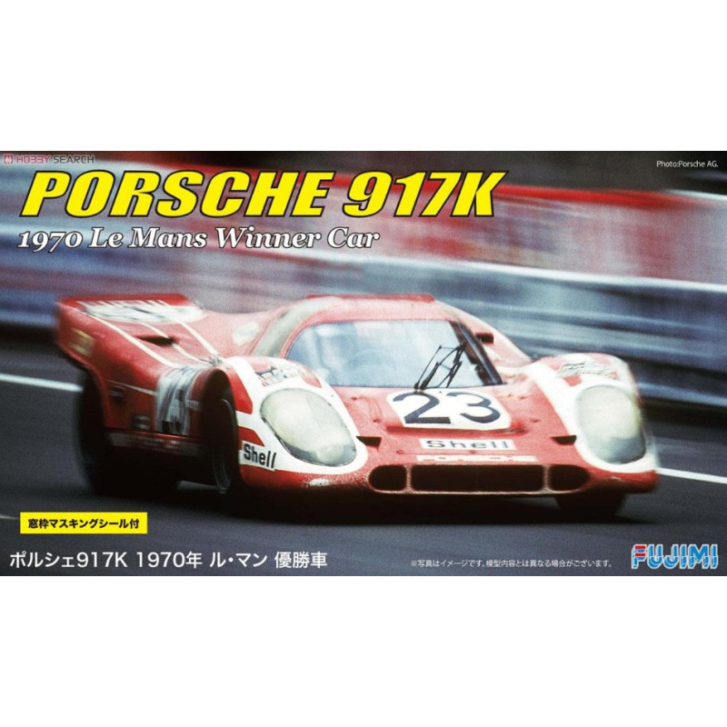 1:24 Fujimi Porsche 917 N23 Winner LE Mans 1970 KIT