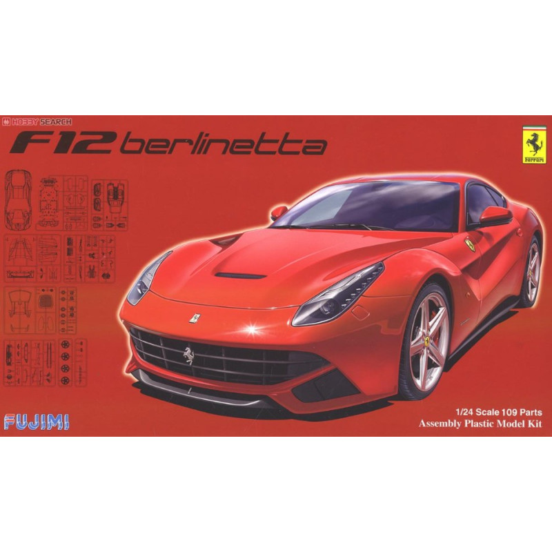 1:24 Fujimi Ferrari F12 Berlinetta Rosso KIT