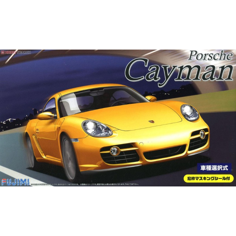 1:24 Fujimi Porsche Cayman Giallo KIT