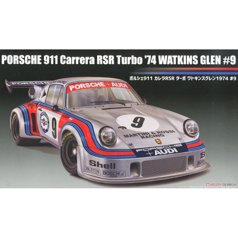 1:24 Fujimi Porsche 911 Carrera RSR Turbo N9 Watkins Glen 1974 Martini KIT