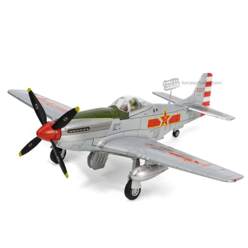 1:72 Forces of Valor Mustang P 51 D WW2 PLA Aircraft 2nd Fighter Squadron