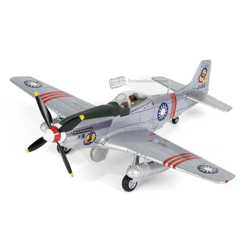 1:72 Forces of Valor Mustang P 51 D Rocaf Aircraft 4th Fighter Squadron