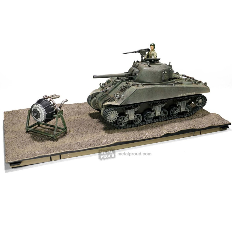 1:32 Forces of Valor Sherman M4 (75) Medium Tank Vvss Suspension