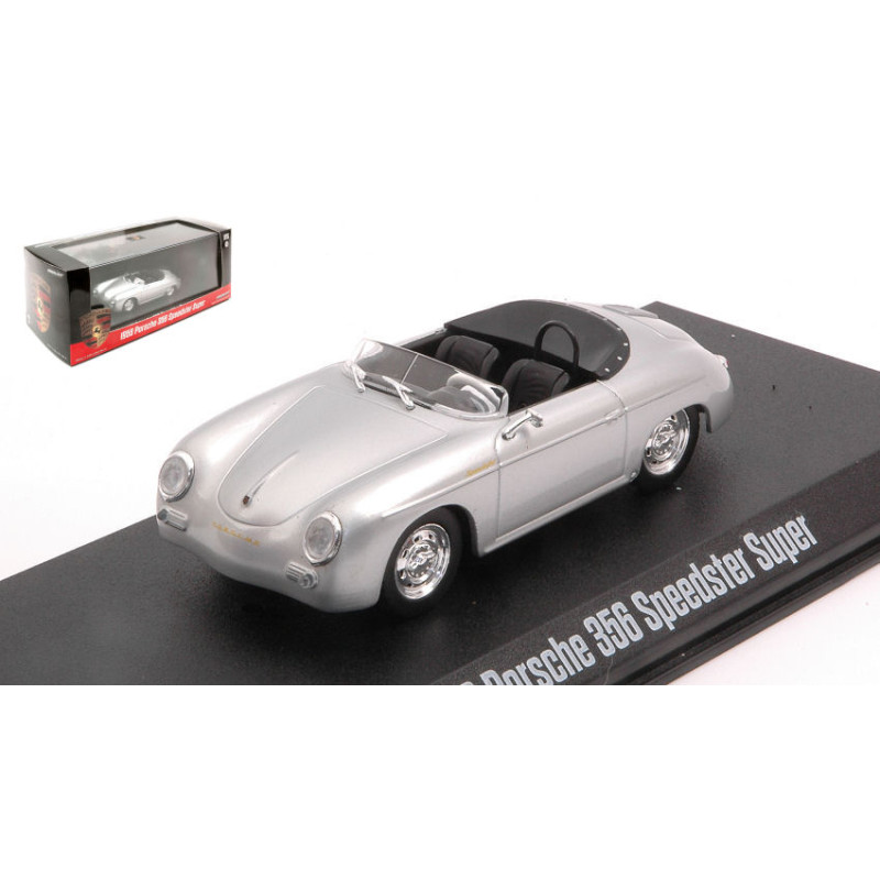 1:43 Greenlight Porsche 356 Speedster Super Argento