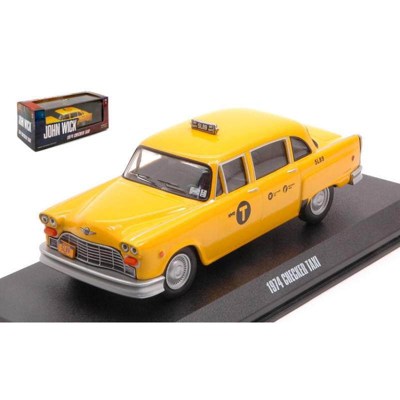 1:43 Greenlight Checker 1974 Ny.c.taxi John Wick Chapter 3 Parabellum 2019