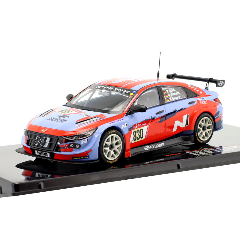 1:43 Ixo Model Hyundai Elantra N TCR N830 24H NURB.2021 Basseng/lauck/oestreich