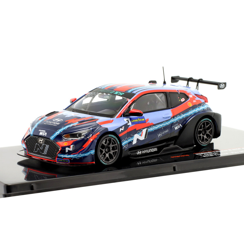 1:43 Ixo Model Hyundai Veloster N Etcr N3 Hyundai Motorsp.etcr PAU 2021 Chilton