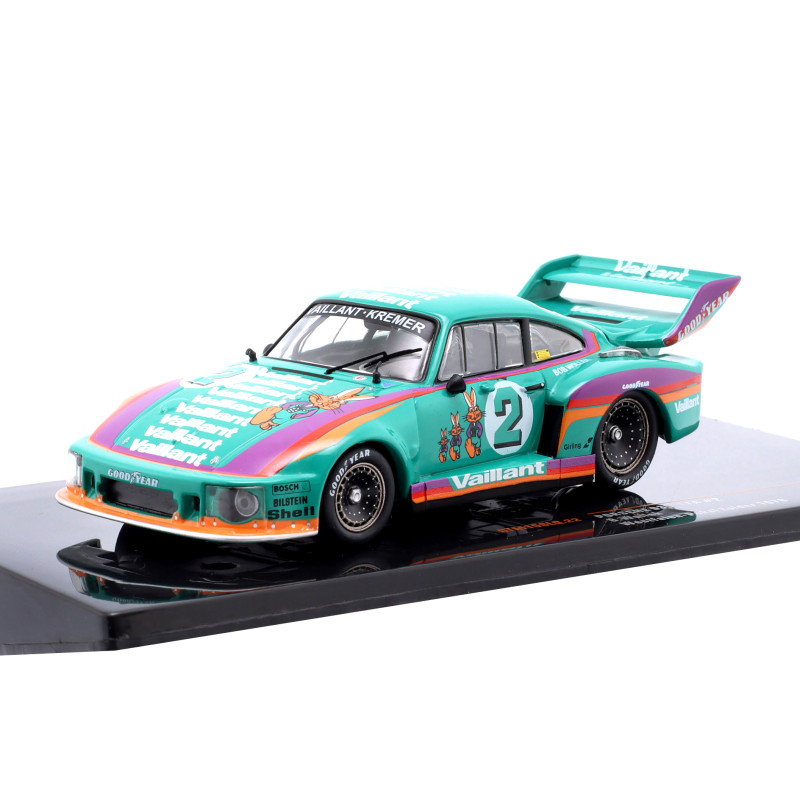 1:43 Ixo Model Porsche 935/77A N2 Zolder Westfalen 1978 B.WOLLEK