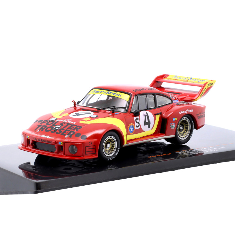 1:43 Ixo Model Porsche 935/77A N4 6H Argentostone 1978 LUDWING/HEYER