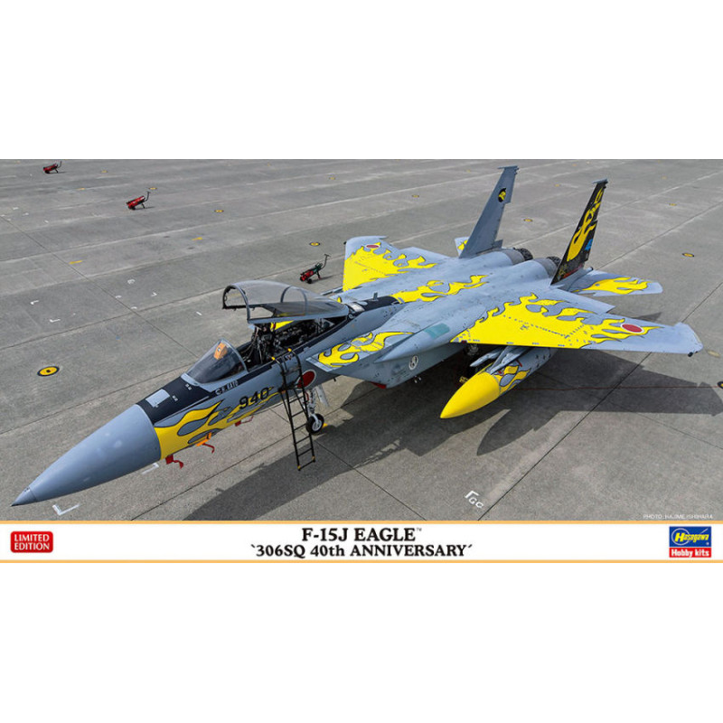 1:72 Hasegawa F 15J Eagle 306 SQ 40th Annyversary KIT