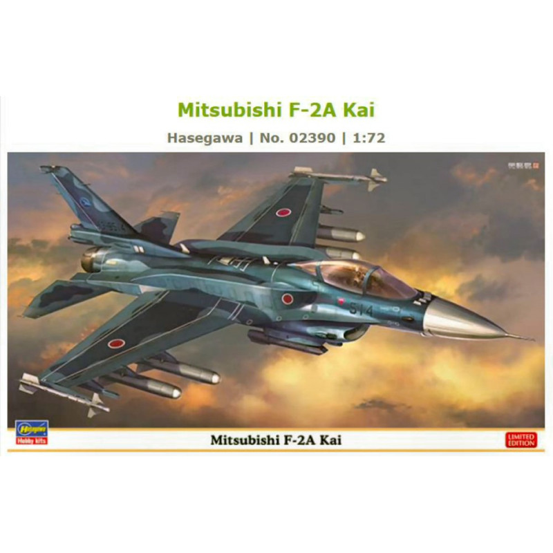 1:72 Hasegawa Mitsubishi F 2A KAI (w/conformal Tank) KIT