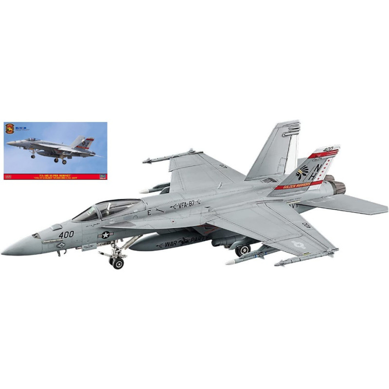 1:72 Hasegawa F/A 18E Super Hornet VFA 87 Oroen Warriors  KIT