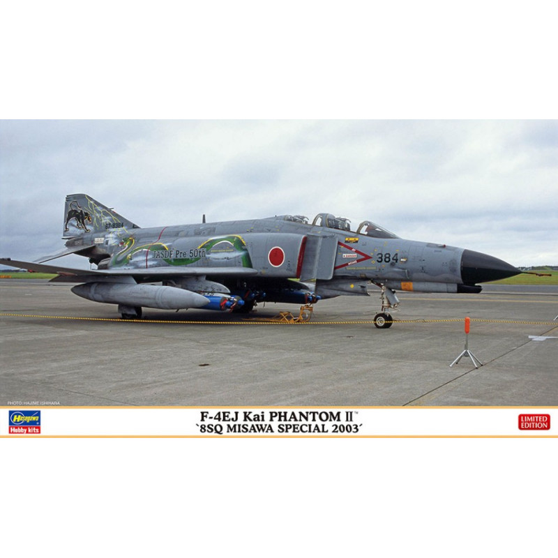 1:72 Hasegawa F 4EJ Kai Phantom II 8sw Misawa Special 2003 KIT