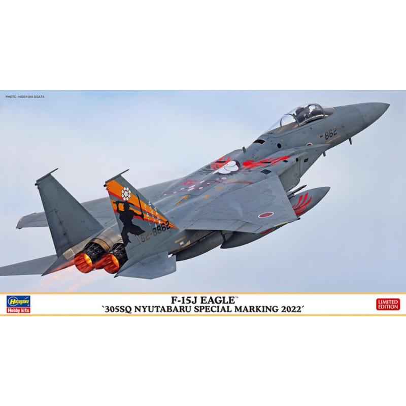 1:72 Hasegawa F 15J Eagle 305SQ Nyutabaru Special Marking 2022 KIT