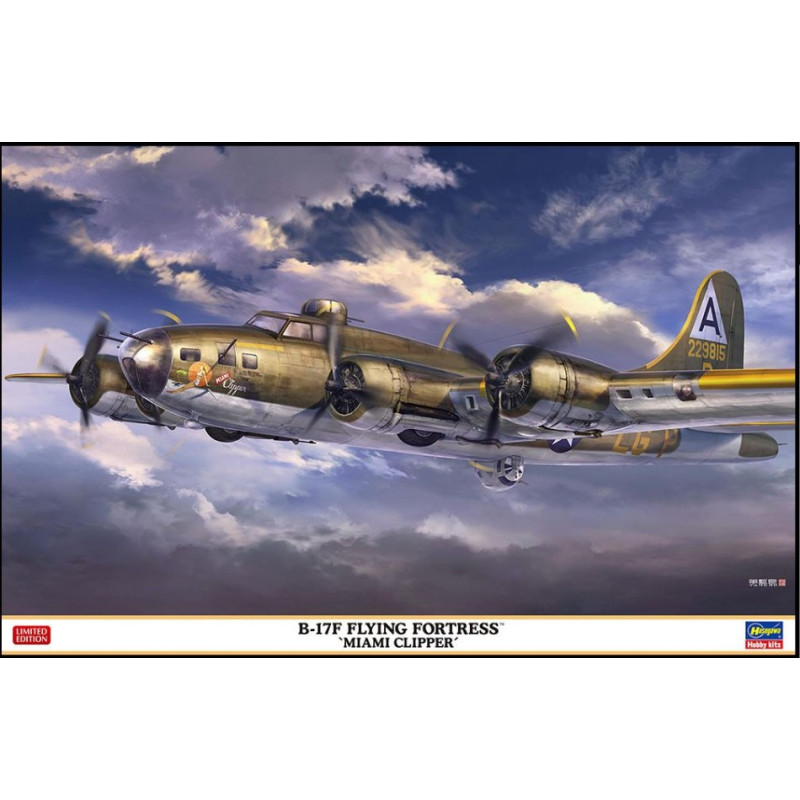 1:72 Hasegawa B 17F Flying Fortress Miami Clipper KIT