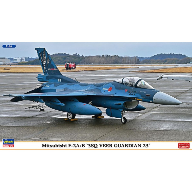 1:72 Hasegawa Mitsubishi F 2 A/B 3sq Veer Guardian 23 KIT