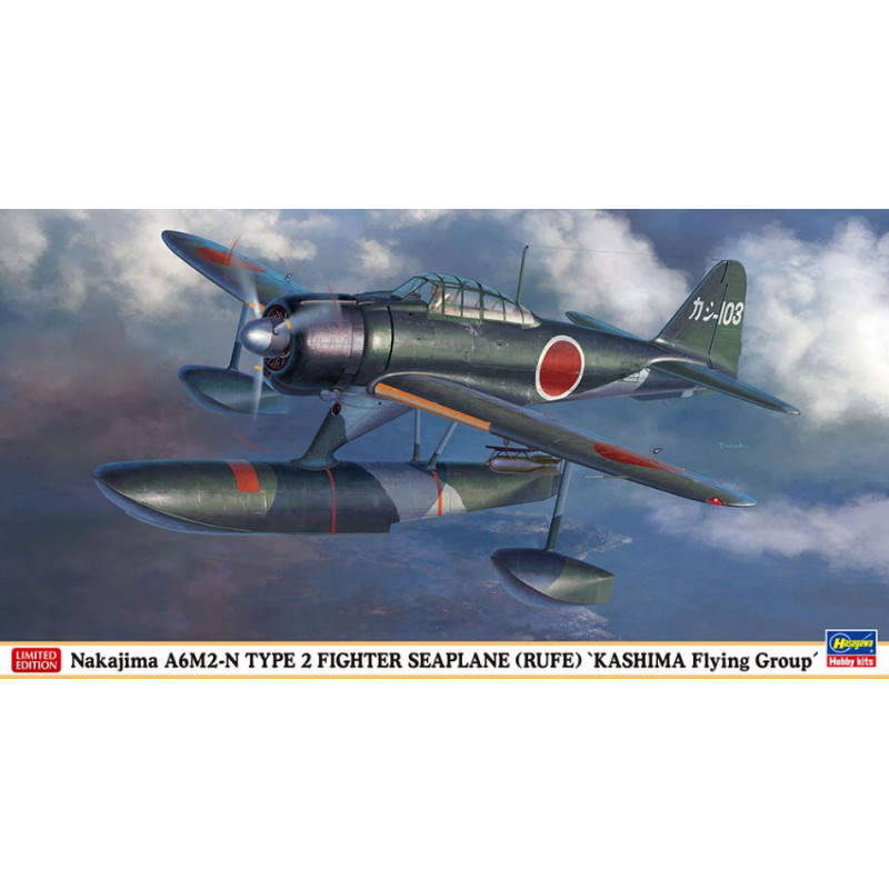 1:48 Hasegawa Nakajima A6M2 N Type 2 Seaplane KIT