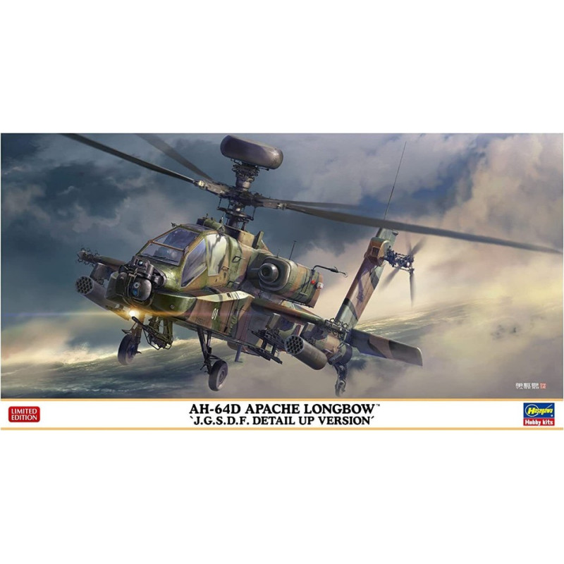 1:48 Hasegawa AH 64D Apache Longbow Jgsdf KIT