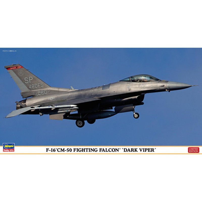 1:48 Hasegawa F 16CM 50 Fighting Falcon Scuro Viper KIT