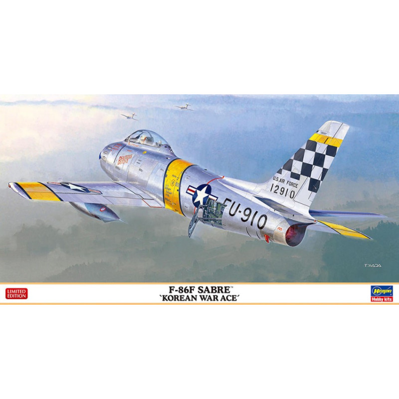 1:48 Hasegawa F 86F Sabre Korean WAR ACE KIT