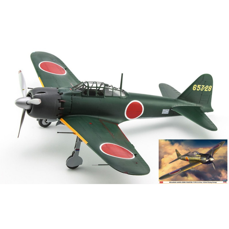 1:32 Hasegawa Mitsubishi A6M5b Zero Fighter Type 52 KIT