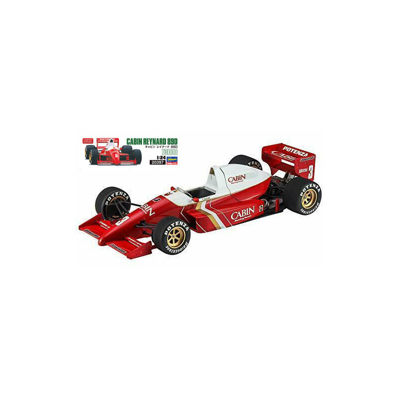 1:24Hasegawa Cabin Reynard 89D Formula 3000 KIT