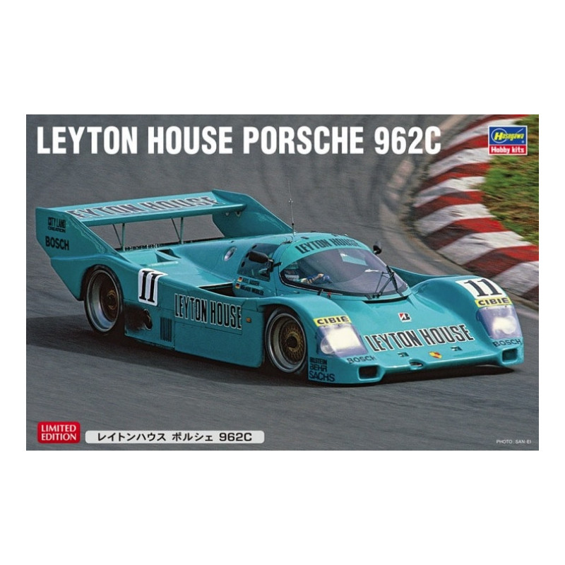 1:24Hasegawa Leyton House Porsche 962C KIT