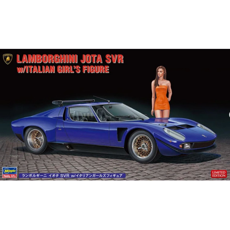 1:24Hasegawa Lamborghini Jota SVR MIT Frau Frau KIT