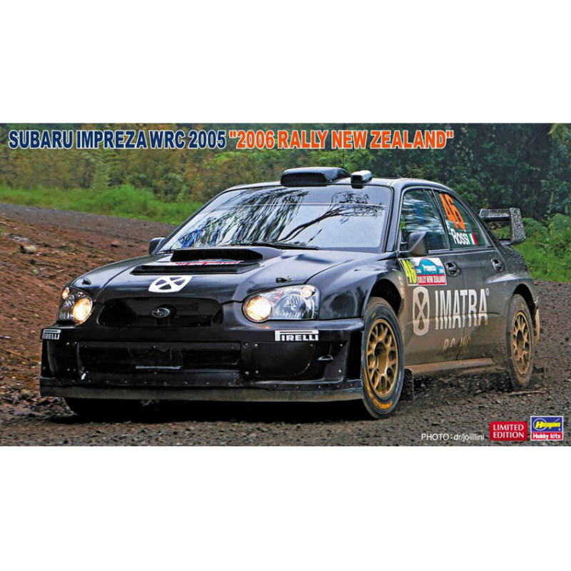 1:24Hasegawa Subaru Impreza WRC 2005 2006 Rally NEW Zeland KIT