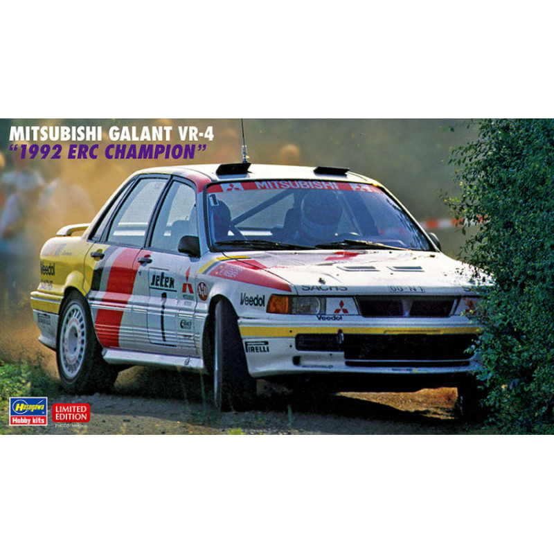 1:24Hasegawa Mitsubishi Galant VR 4 1992 ERC Champion KIT