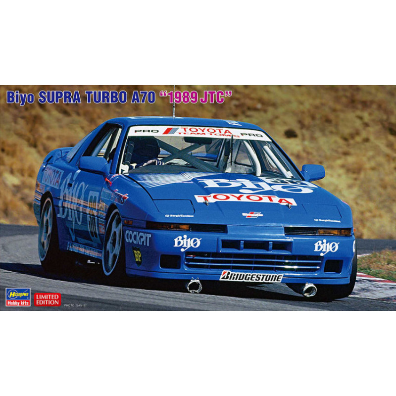 1:24Hasegawa Biyo Supra Turbo A70 1989 JTC KIT